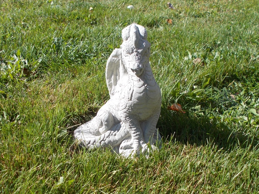 Bret’s Garden Statues